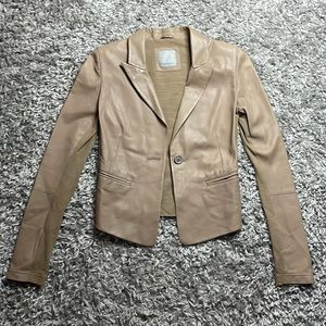 Pinko faux leather jacket